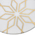 Cake Stand with Geometria Brass Inlay